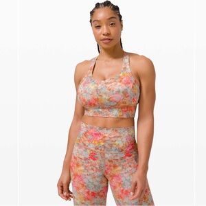 Like new Lululemon free to be serene bra long line